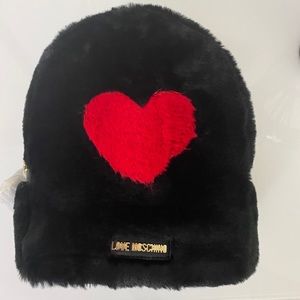 Love Moschino ❤️ Faux fur Backpack 🎒